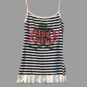 Juicy Couture Striped Tank Top